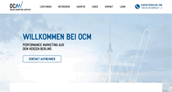 Desktop Screenshot of ocm.de