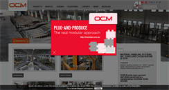Desktop Screenshot of ocm.eu